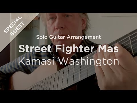 Street Fighter Mas by Kamasi Washington | Solo Jazz Guitar and Improvisation | Doug de Vries