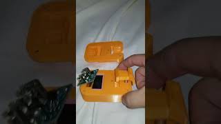 Bauer 20V Lithium Battery to DeWalt 20V Tool Adapter Inspection In More Detail With Circuit Parts