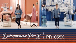 Brother Entrepreneur PR1055X semi-professional embroidery machine