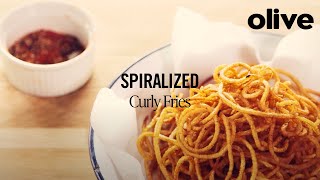 Exclusive How to make: spiralized curly fries Information