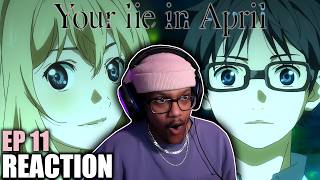 "I Had You" KOUSEI ADMITS HIS FEELINGS?😲 | Your Lie In April Episode 11 REACTION