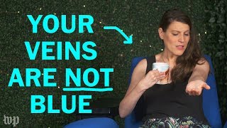 Why are veins blue | Anna's Science Magic Show Hooray!