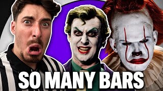 RAP REFEREE - The Joker vs Pennywise. Epic Rap Battles Of History (REACTION)