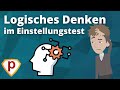 Einfach erklrt logisches denken im einstellungstest  plakos verrt wie