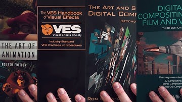 4 GREAT books for Visual Effects and Animation