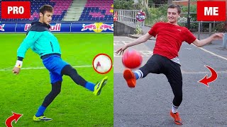 I tried to COPY the BEST PRO Footballer's FREESTYLE SKILLS! (Neymar, Sterling & more!)