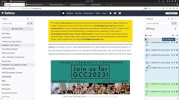 Galaxy Tutorial | How to Create Dataset Collection in Galaxy