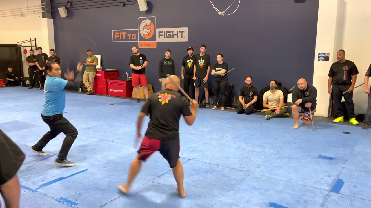 Shadow Duel in Motion with Instructors: Elmann of Columbus and Eliseo of South Florida