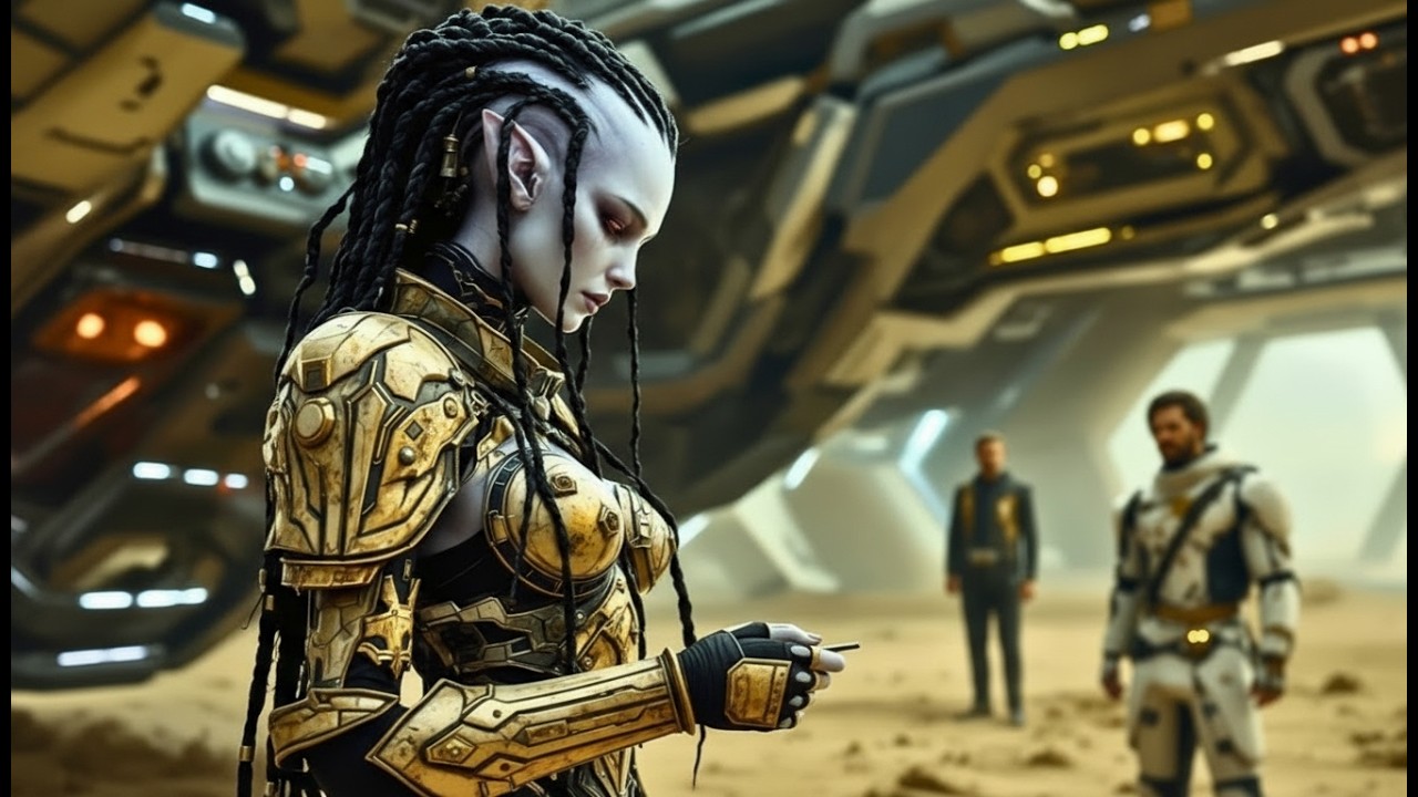 Everyone Avoided the Alien Girl — But the Human Soldier Chose to Stand Beside Her