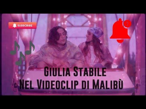 Sangiovanni e Giulia Stabile: insieme nel videoclip di Malibù