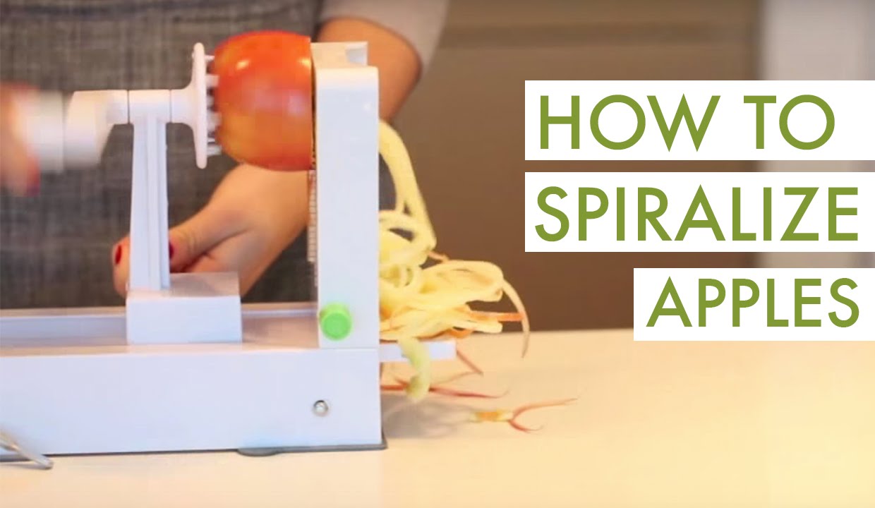 How to Spiralize Apples