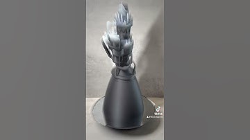 3D printed SpaceX Raptor V3 Engine printed on a FDM printer! #spacex #3dprinting #bambulab