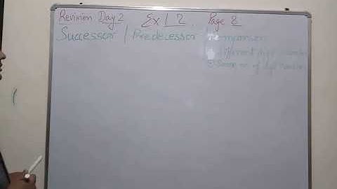 Class 4 ch1 ex 1.2 successor and predecessor , compression of numbers, assending and descending