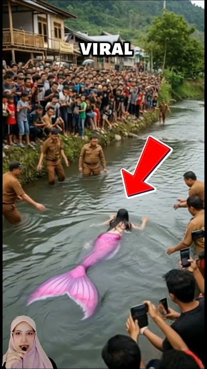 Ternyata inilah sosok putri duyung asli yang tertangkap warga 😰 #shorts