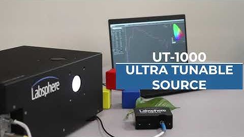 Spectra-UT-1000 Tunable Source with Spectrometer