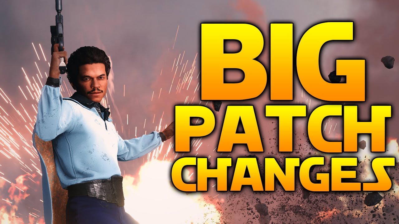 BIG HERO CHANGES (January Patch Notes) - Star Wars Battlefront