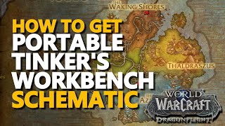 Schematic Portable Tinker's Workbench WoW Location