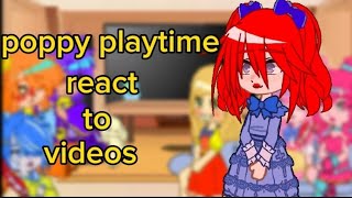 poppy playtime reagem a vídeos (aleatórios) parte única (pelo menos eu acho)