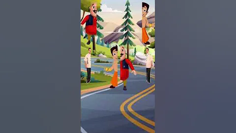 motu patlu video pumpkin monster vfx music #shorts #motupatlu #cartoon