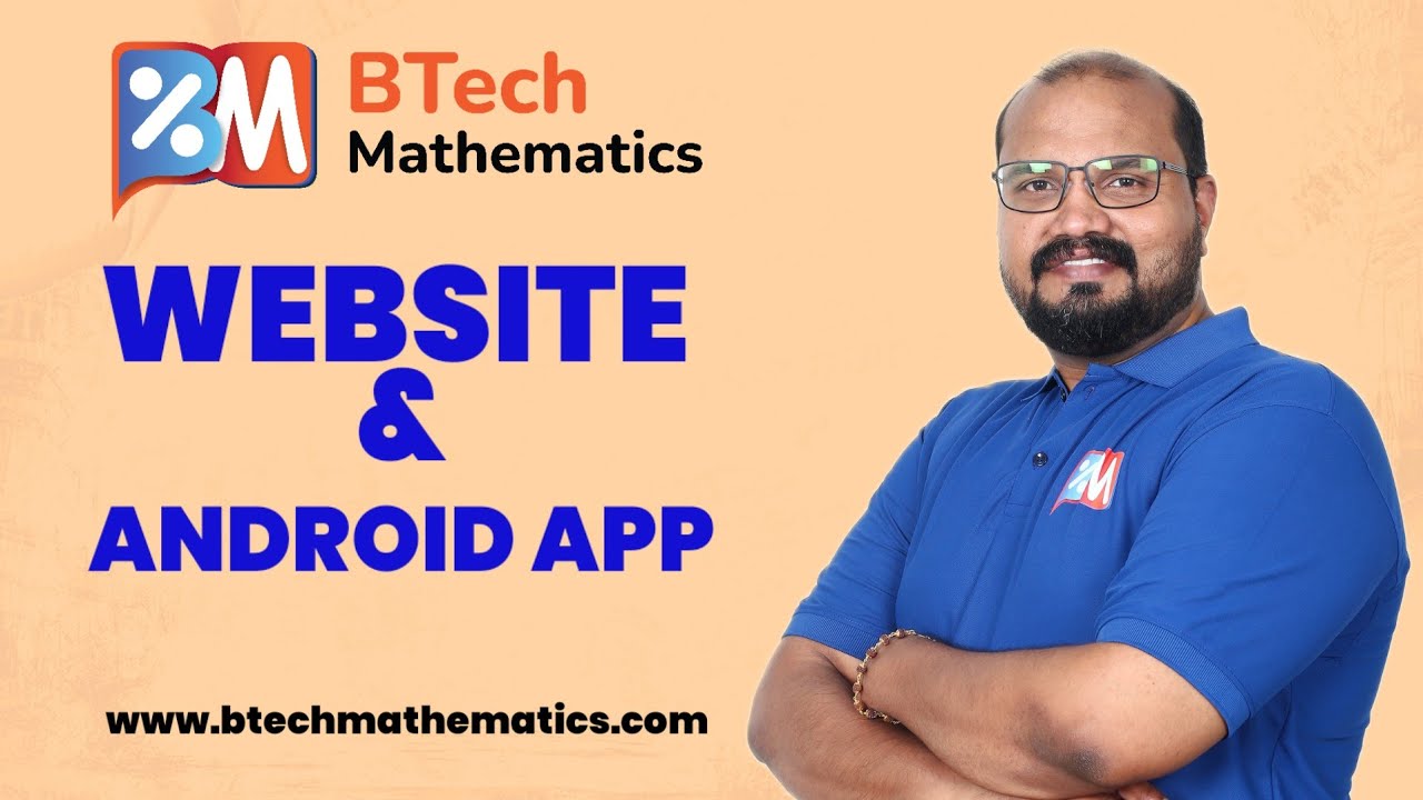 Btv Math BTech Mathematics Website & Android App - YouTube