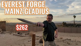 Does this $262 gladius deliver value for the low price? Everest Forge Mainz gladius review