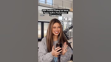Swifties discovering Taylor Swift & Travis Kelce are engaged! #millennials #nostalgia #relatable