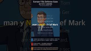 Europe Fills Defense Gaps as U.S. Leaves