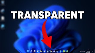 How to make your taskbar TRANSPARENT on Windows 11  l  TranslucentTB