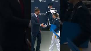 Watch: JD Vance’s Chest Bump With Cadet Steals the Show #shorts