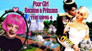 THE SIMS 4 POOR GIRL BECAME A PRINCESS screenshot 2