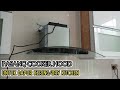 pemasangan cooker hood  AIFA untuk dapur kering/dry kitcen