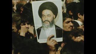 UPITN 27 4 80 STRIKE AND MOSQUE RALLY IN TEHRAN