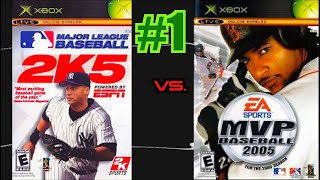 MVP BASEBALL 2005 VS MLB 2K5 (XBOX)