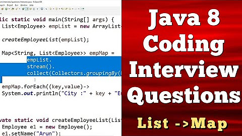 Java 8 Coding Interview Questions - YouTube