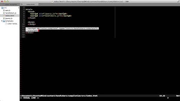 Handlebars - Precompiling