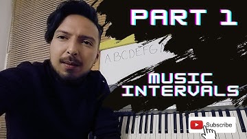 MUSIC INTERVALS  (part 1)- interval numbers - music theory made easy
