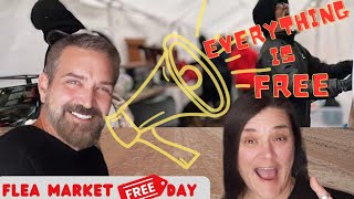 Free Day At The Flea Market: We Gave Everything Away For FREE!