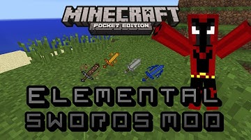 Elemental Swords - Minecraft PE Mod Showcase