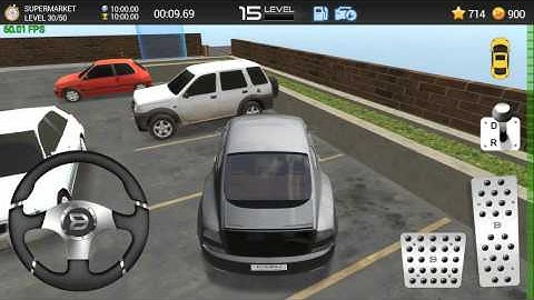 Car Parking Game 3D - Supermarket 30 walkthrough (Bentley Continental GT)