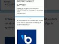 cómo ponerse en contacto con el soporte de BUENBIT WALLET