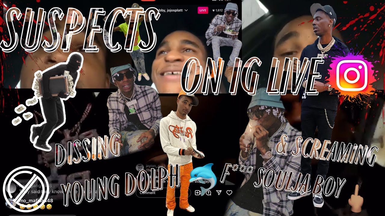 Young Dolph Alleged Killers Go Live Dissing 