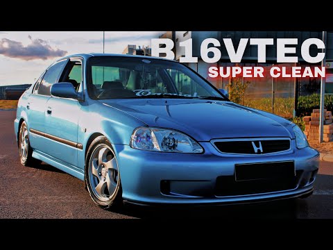 This Honda Vtec is super clean !! - YouTube