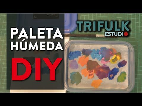 Paleta húmeda DIY 