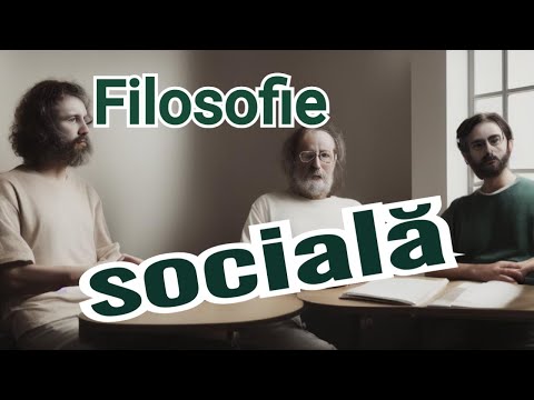 Antonio Sandu - Filosofie socială versus sociologie