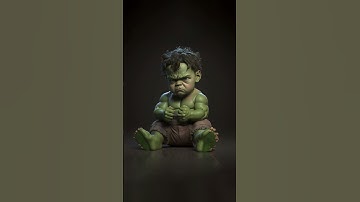HULK BABIES #AI #AIART #MARVEL #MIDJOURNEY