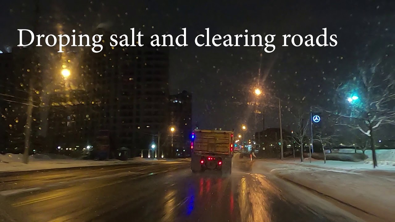 Snow Removal Maple, trucks clearing roads Vaughan Toronto Ontario YouTube