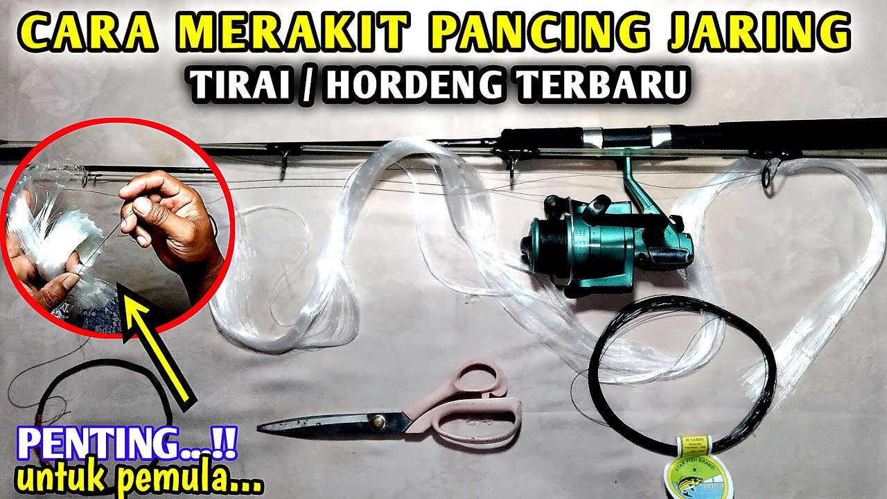 CARA MERAKIT PANCING JARING HORDENG / TIRAI ‼️ TERBARU 2023 #CF-96