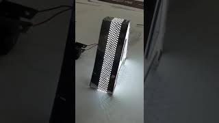 Объёмная световая буква с перфорированным алюминиевым бортом