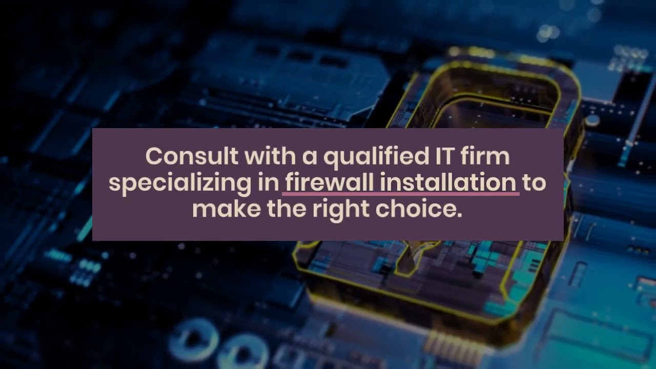 How Firewall Installation Can Benefit Your Business?