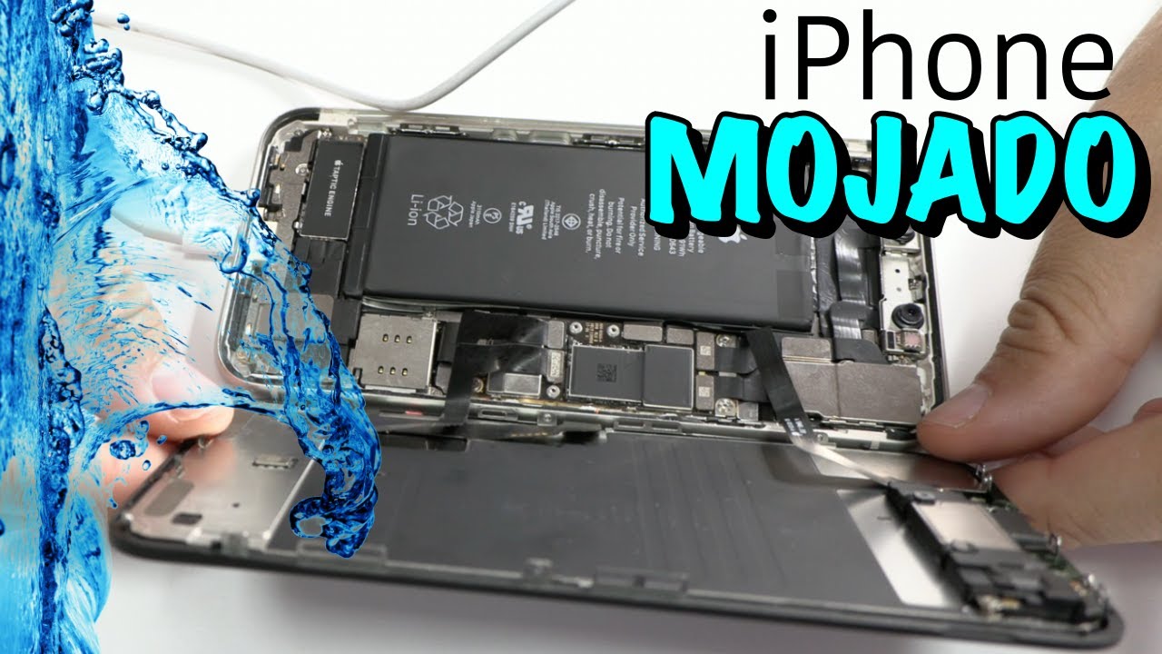 iPhone 11 Mojado No Enciende - YouTube